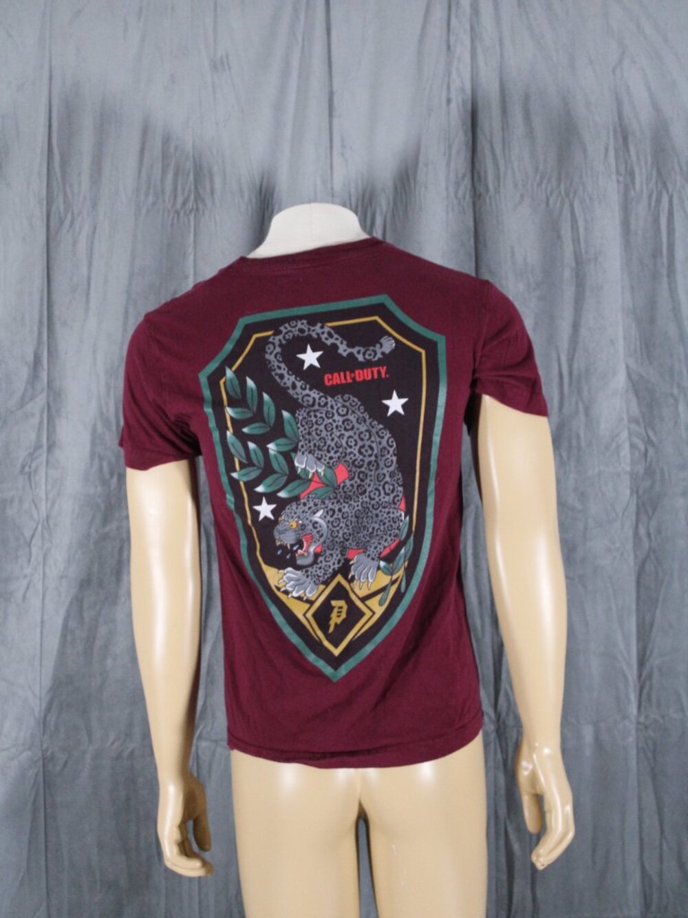 Skateboard Shirt - Primitive x Call of Duty Leopard Graphic - Men's Small